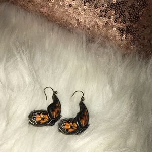 Lucky Brand butterfly earring
